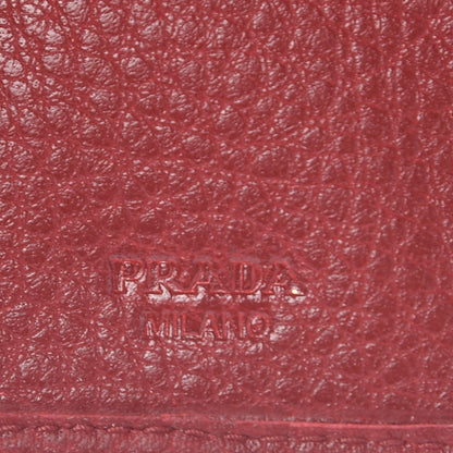 Prada Vitello Daino 6 Key Holder Rubino 7 of 9