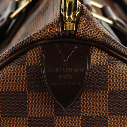 Louis Vuitton Damier Ebene Speedy 30 7 of 7