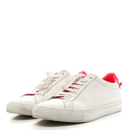 Givenchy Calfskin Mens Urban Street Sneakers 40 Neon Pink 3 of 12