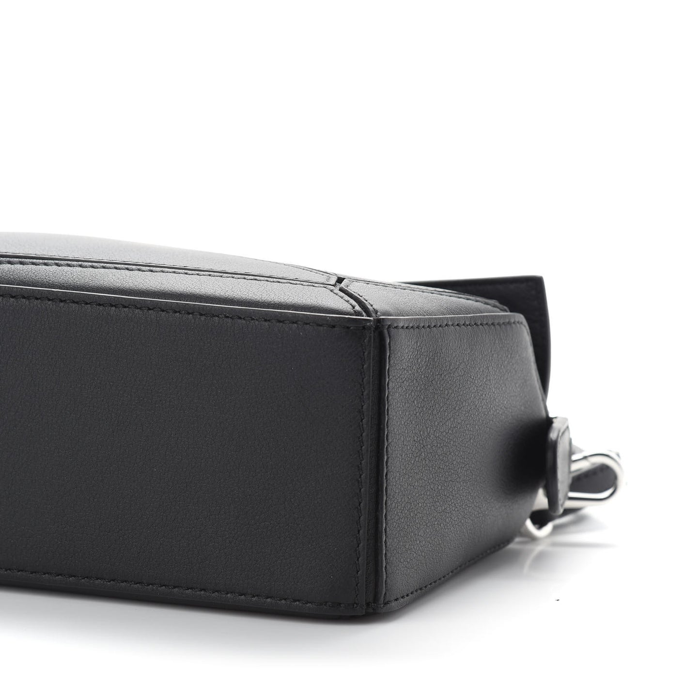 Calfskin Mini Puzzle Bag Black