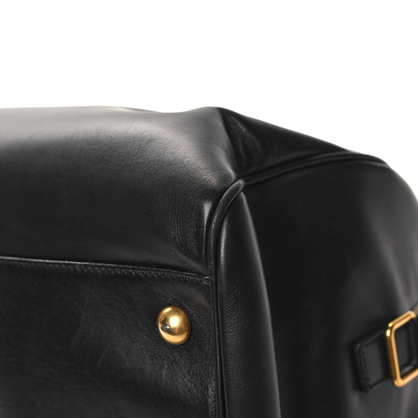 Calfskin Classic Duffle 6 Black