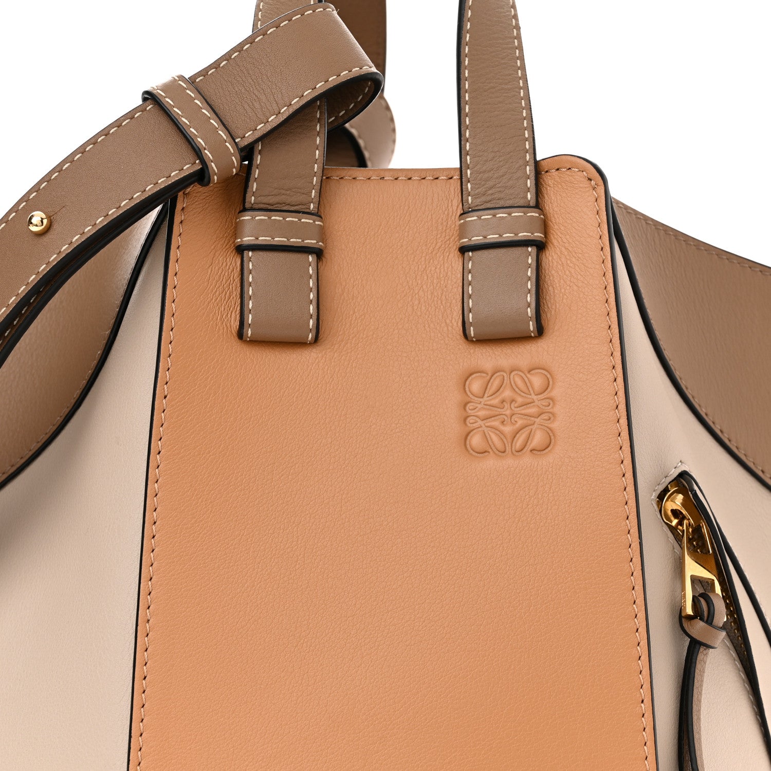 Loewe Calfskin Small Hammock Shoulder Bag Warm Desert Mink 8 of 10