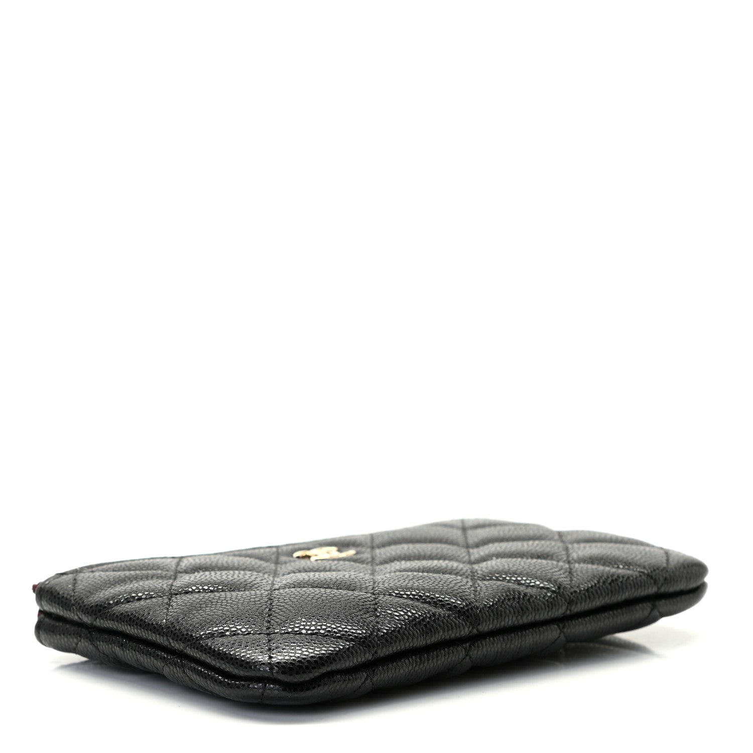 Chanel Caviar Quilted Small Cosmetic Case Black 4 of 10