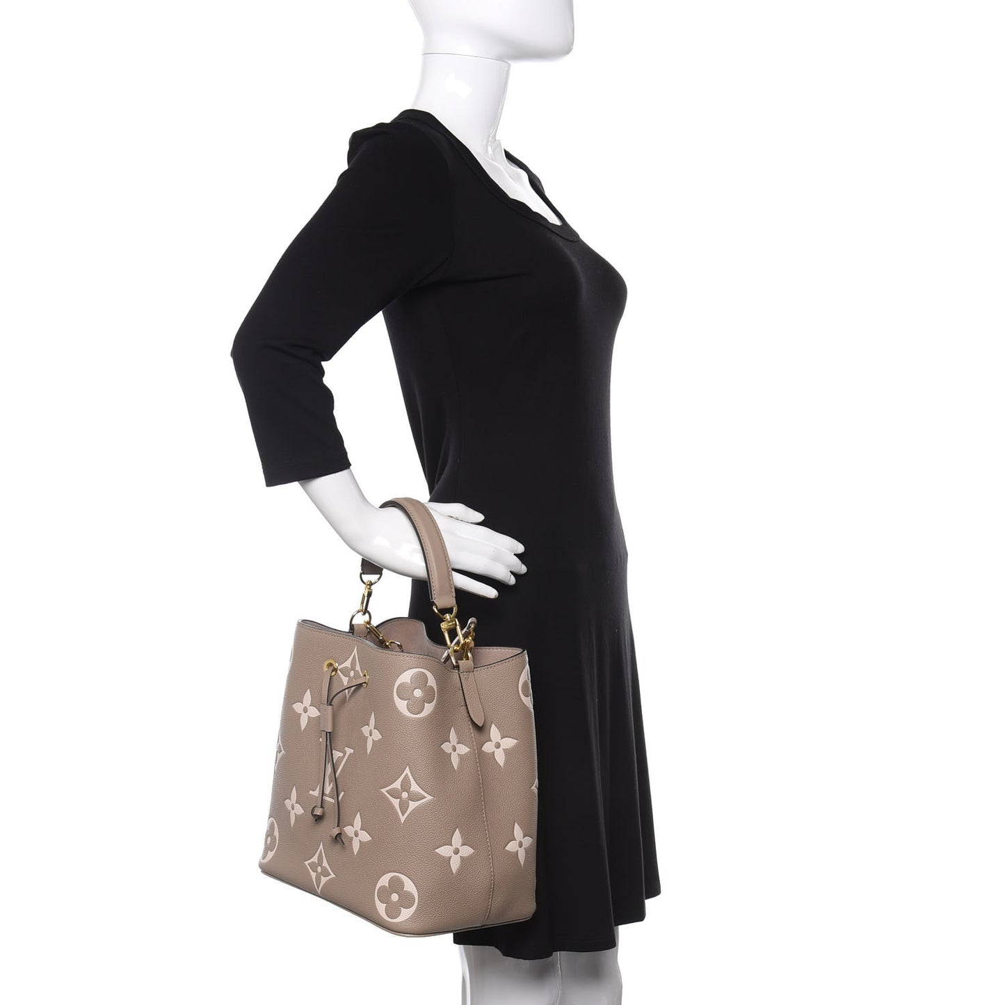 Empreinte Monogram Giant Neonoe MM Tourterelle Creme
