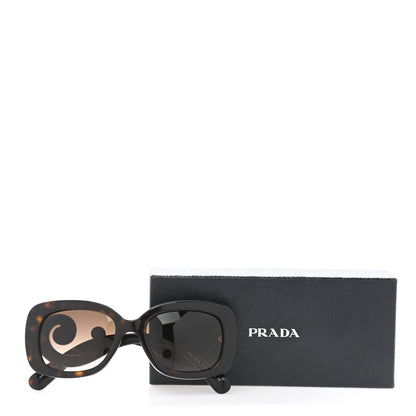 Prada Acetate Baroque Sunglasses SPR 27O Tortoise 8 of 8