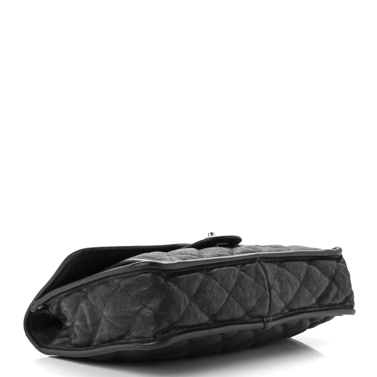 Chanel Caviar Quilted Large French Riviera Flap Black 4 of 12