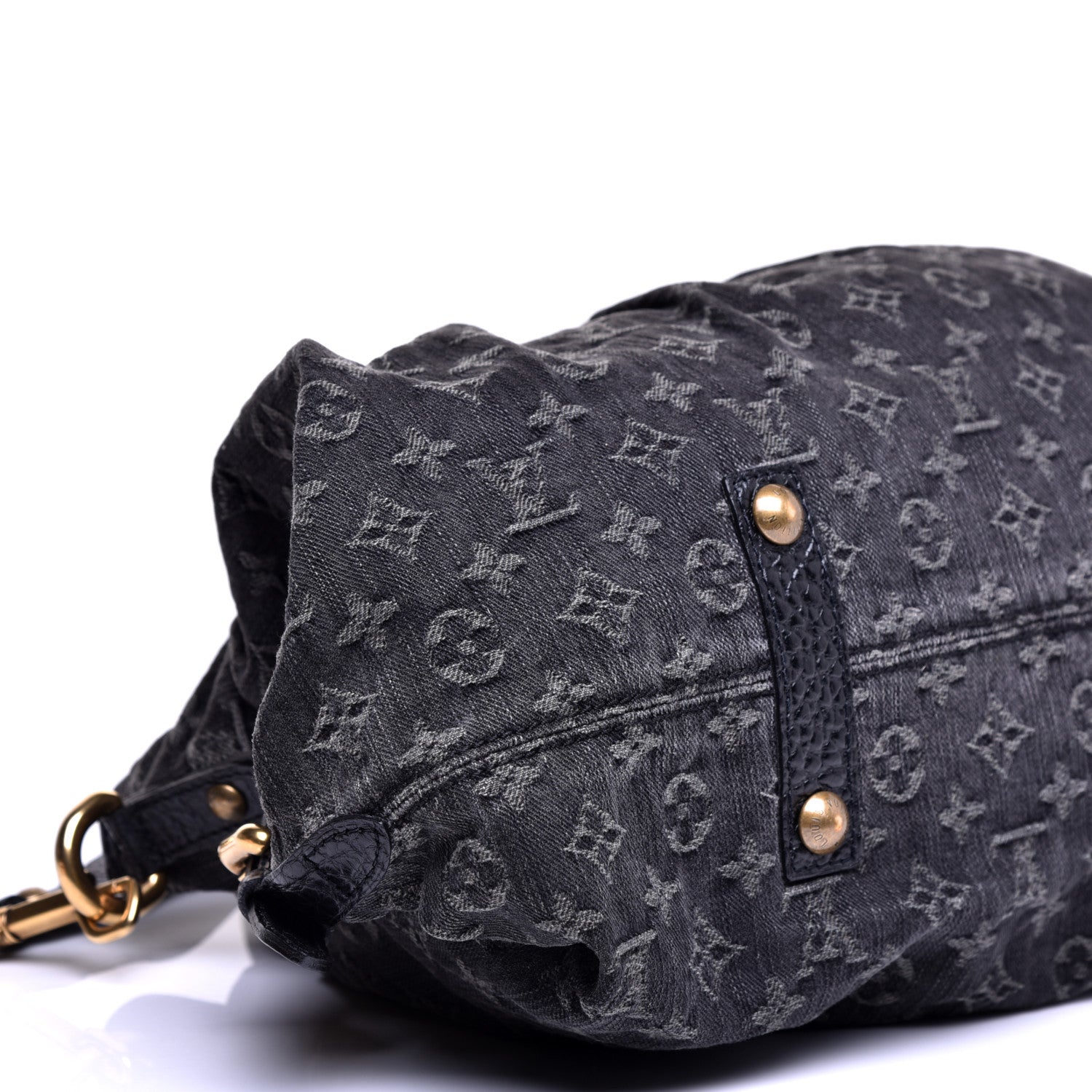 Louis Vuitton Denim Neo Cabby MM Black 6 of 10