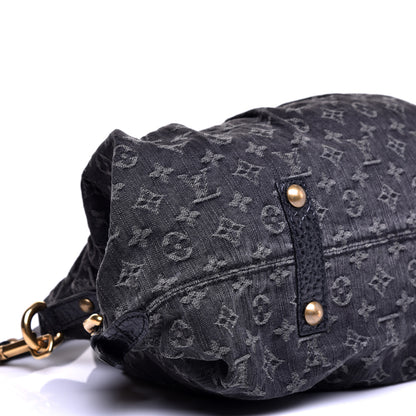 Louis Vuitton Denim Neo Cabby MM Black 6 of 10