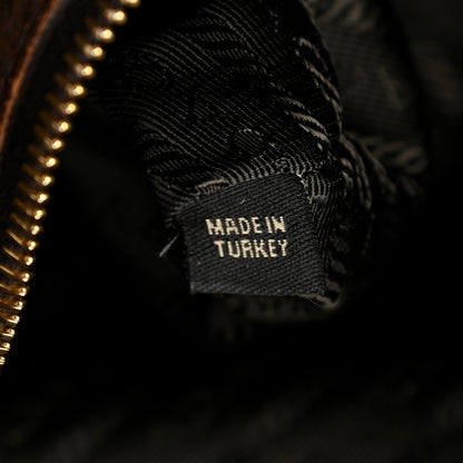Prada Deerskin Tote Bruciato 7 of 21