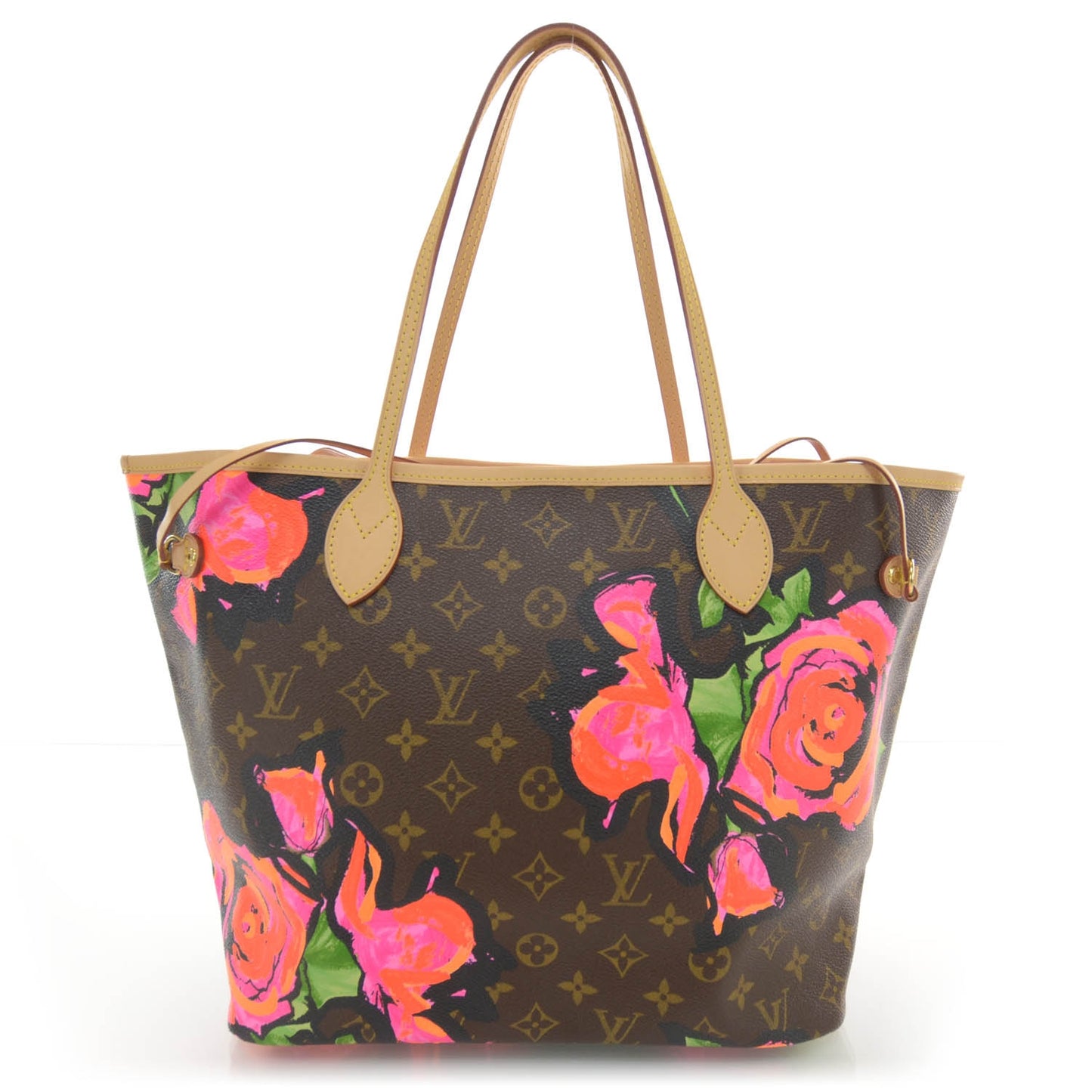 Monogram Roses Neverfull MM