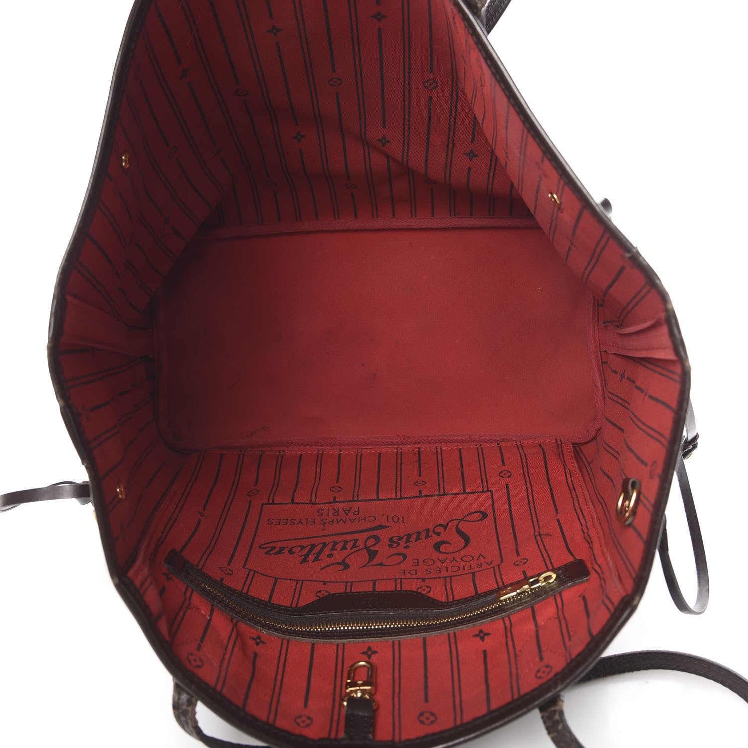 Louis Vuitton Damier Ebene Neverfull MM 5 of 25