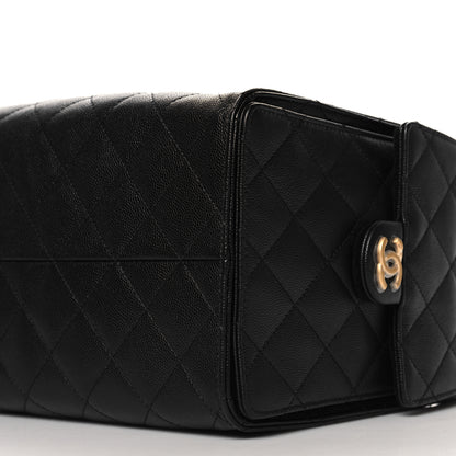 Chanel Caviar Quilted Medium Chanel 25 Handbag Black 11 of 11