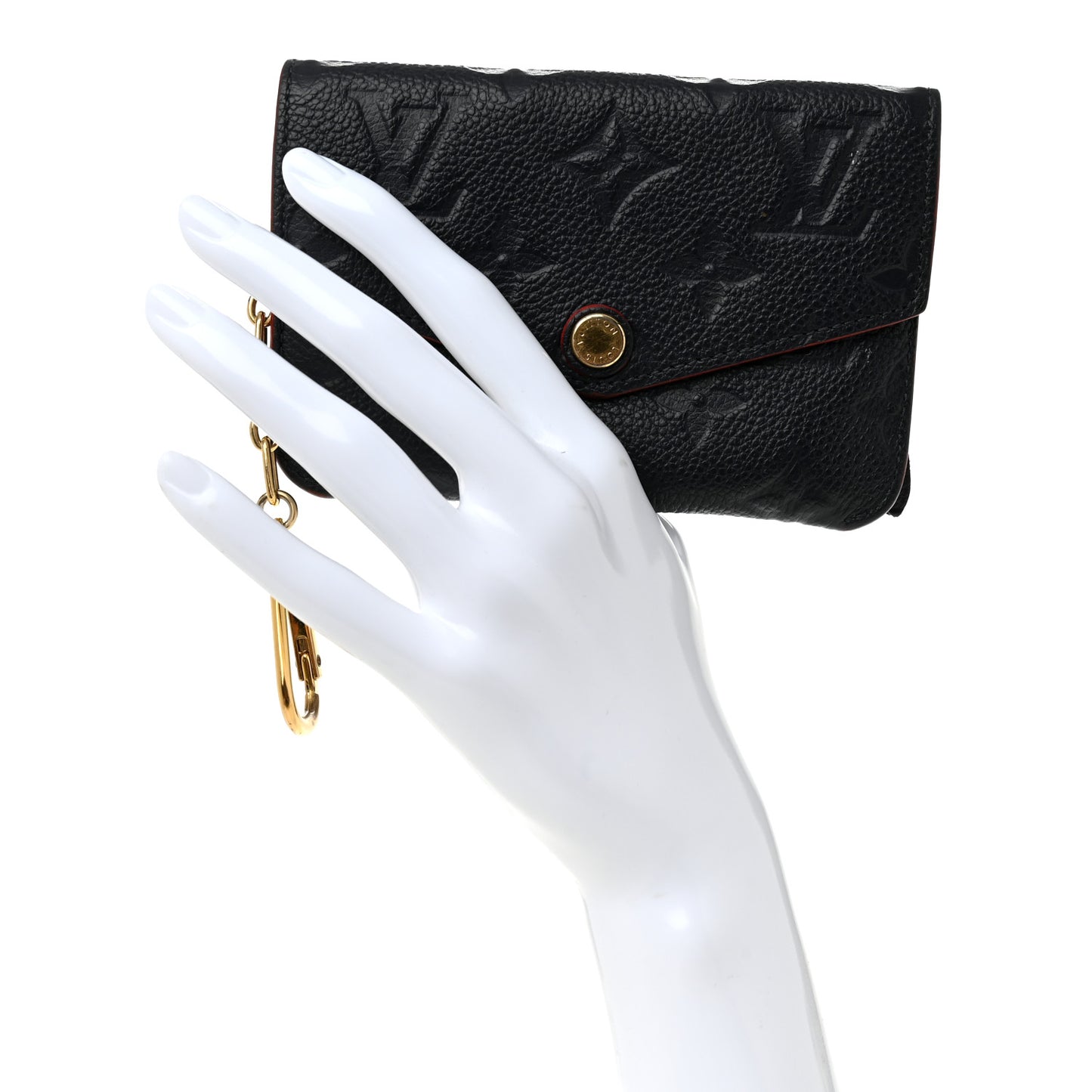 Empreinte Key Pouch Marine Rouge