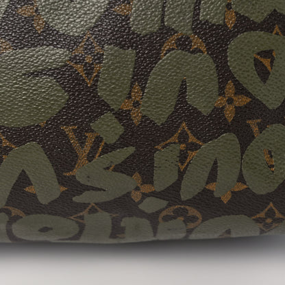 Louis Vuitton Monogram Graffiti Speedy 30 Kaki 10 of 23