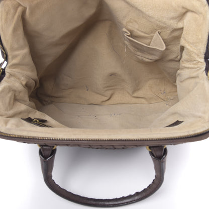 Bottega Veneta Nappa Intrecciato Frame Tote Ebano 5 of 19