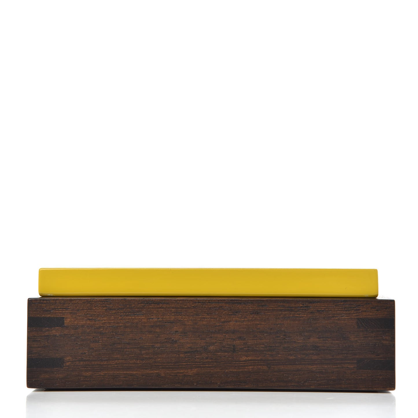 Cassia Wood Lacquered Small Theoreme H Losange Box