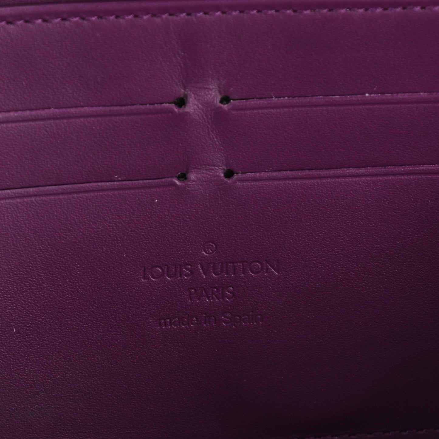 Vernis Zippy Wallet Amethyste