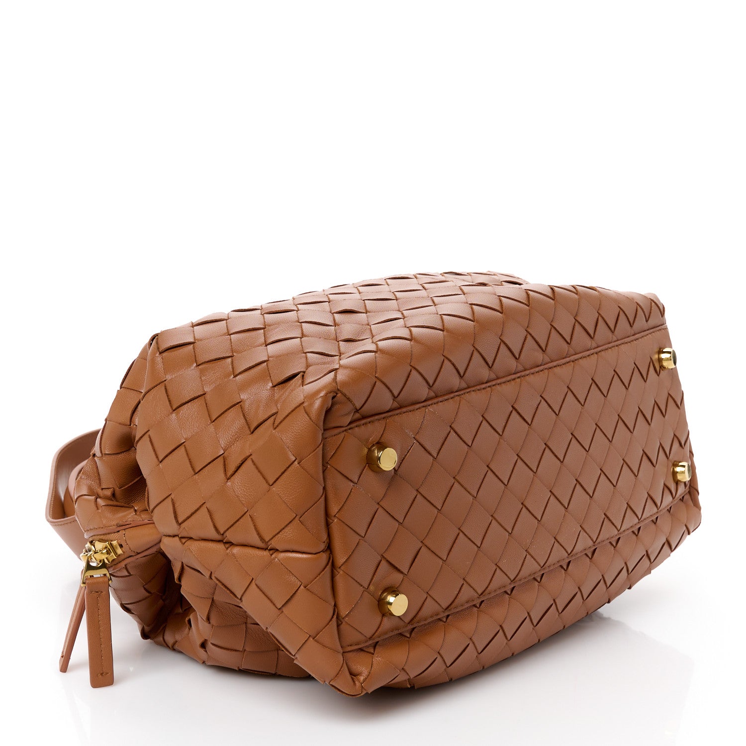Bottega Veneta Nappa Intrecciato Bauletto Wood 4 of 10