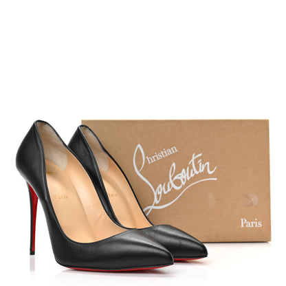 Christian Louboutin Shiny Nappa Pigalle Follies 100 Pumps 41 Black 8 of 8