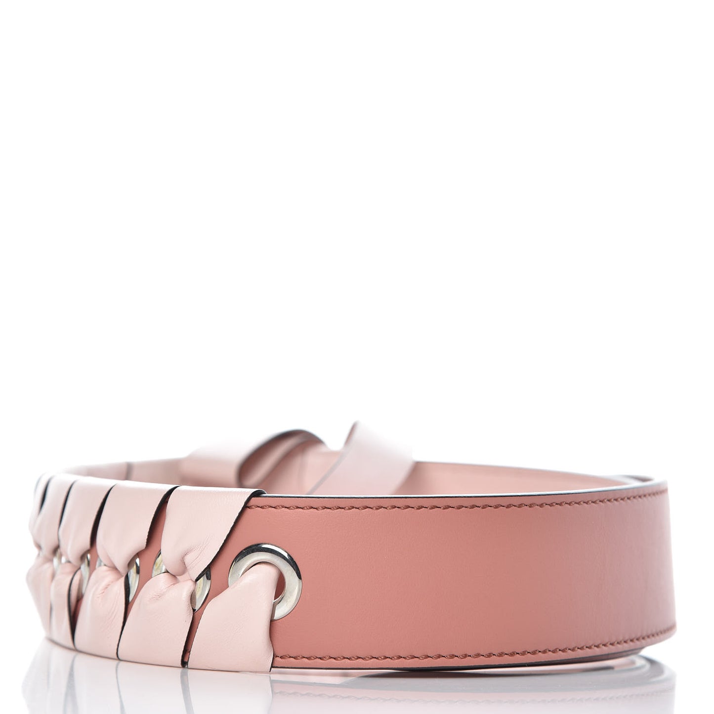 Vitello Century Nappa Lace Up Bow Strap You Macaron Confetto