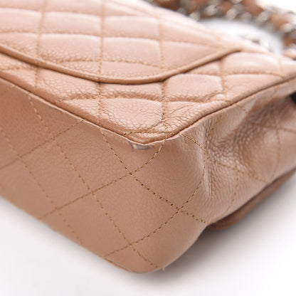 Chanel Caviar Quilted Mini Rectangular Flap Light Brown 11 of 13