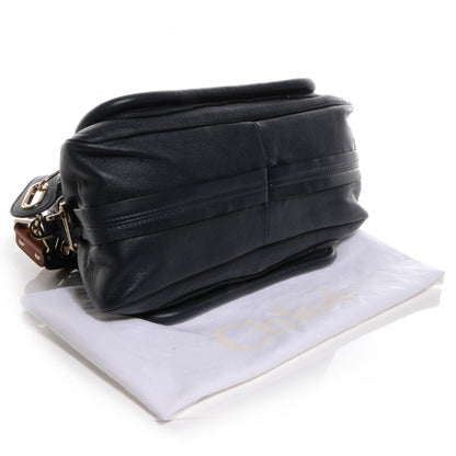 Chloe Leather Medium Military Paraty Navy 4 of 10