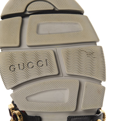 Gucci X SEGA Technical Canvas Calfskin Removable Crystals Mens Flashtrek Sneakers 7 Multicolor 7 of 13
