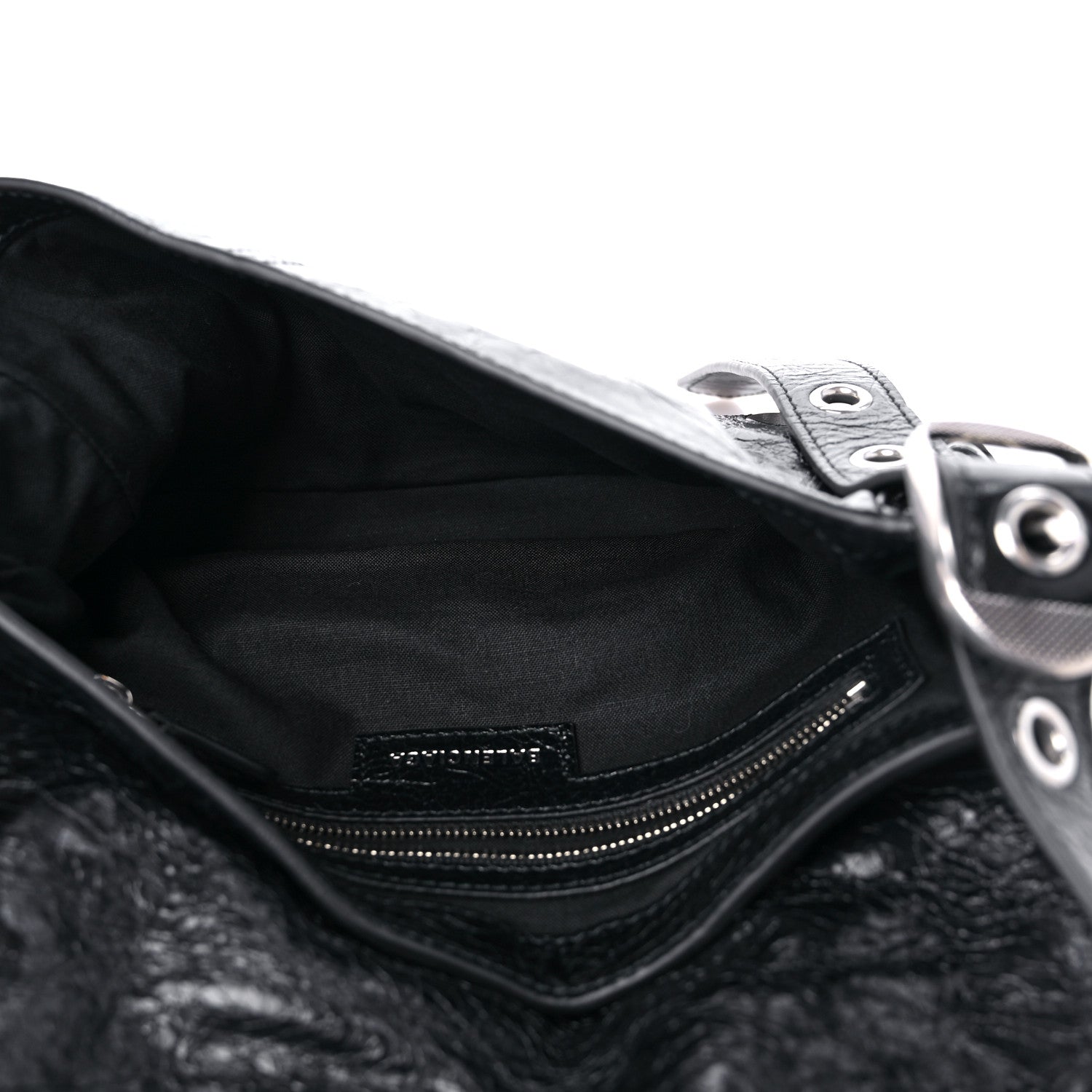 Balenciaga Agneau Arena XS Le Cagole Flap Bag Black 6 of 10