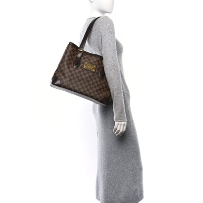 Louis Vuitton Damier Ebene Hampstead MM 2 of 9