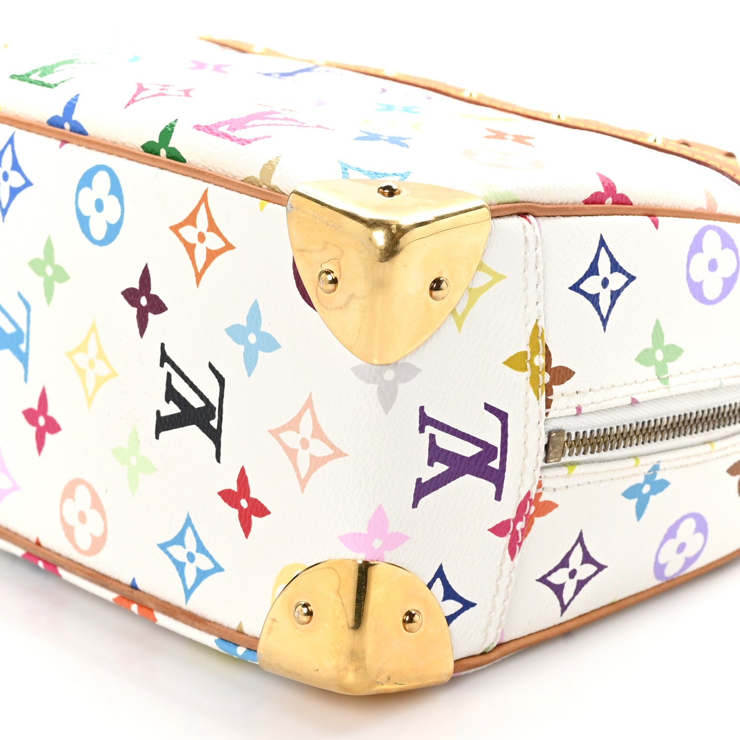 Louis Vuitton Monogram Multicolor Trouville White 9 of 9