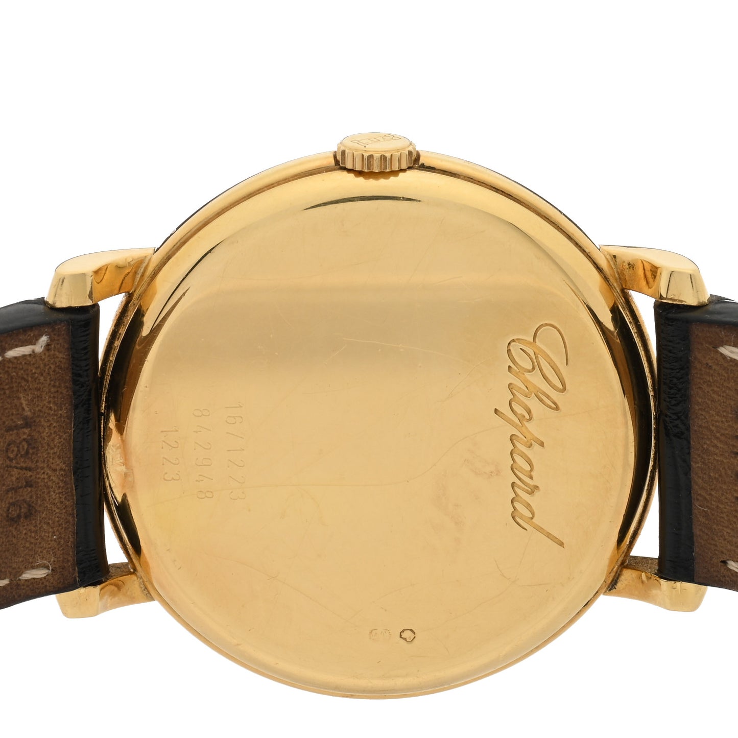 18K Yellow Gold Alligator 36mm Les Classique Automatic Watch