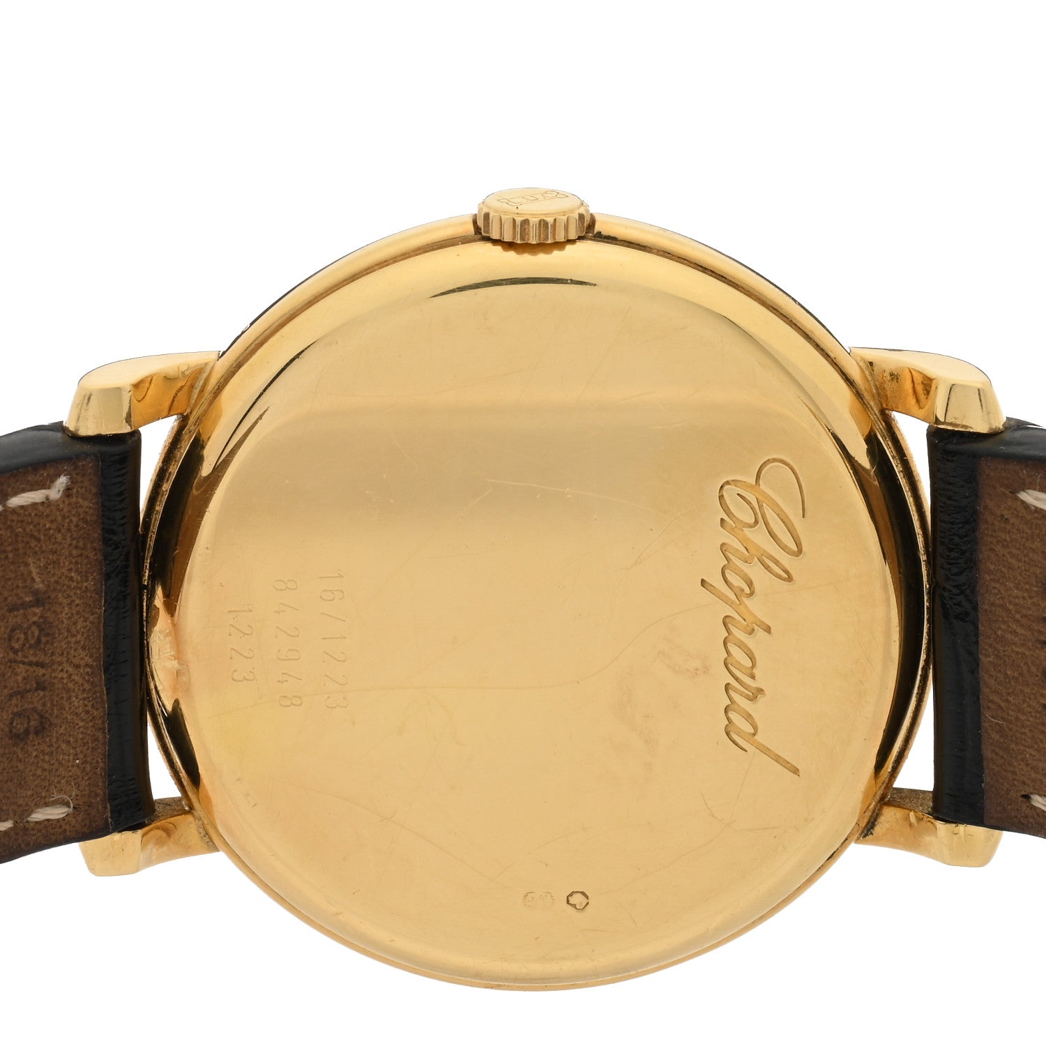 Chopard 18K Yellow Gold Alligator 36mm Les Classique Automatic Watch 4 of 4
