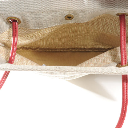 Hermes Cotton Aline Small Shoulder Bag Red 5 of 7