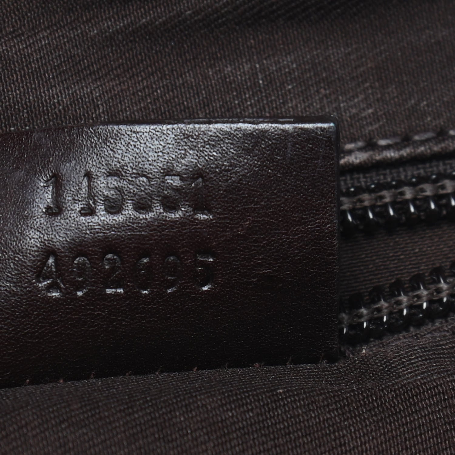Gucci Monogram Waist Belt Bag Dark Brown 7 of 10