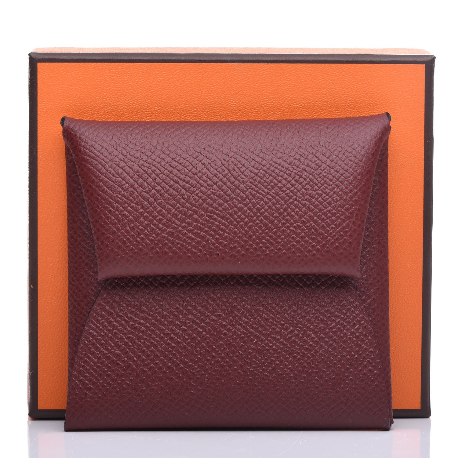 Hermes Epsom Bastia Coin Purse Rouge H 8 of 8