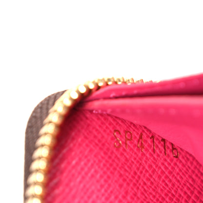 Louis Vuitton Monogram Clemence Wallet Fuchsia Fuchsia 7 of 7