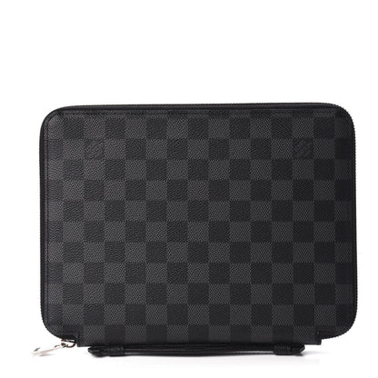 Louis Vuitton Damier Graphite Essential iPad Case 1 of 10