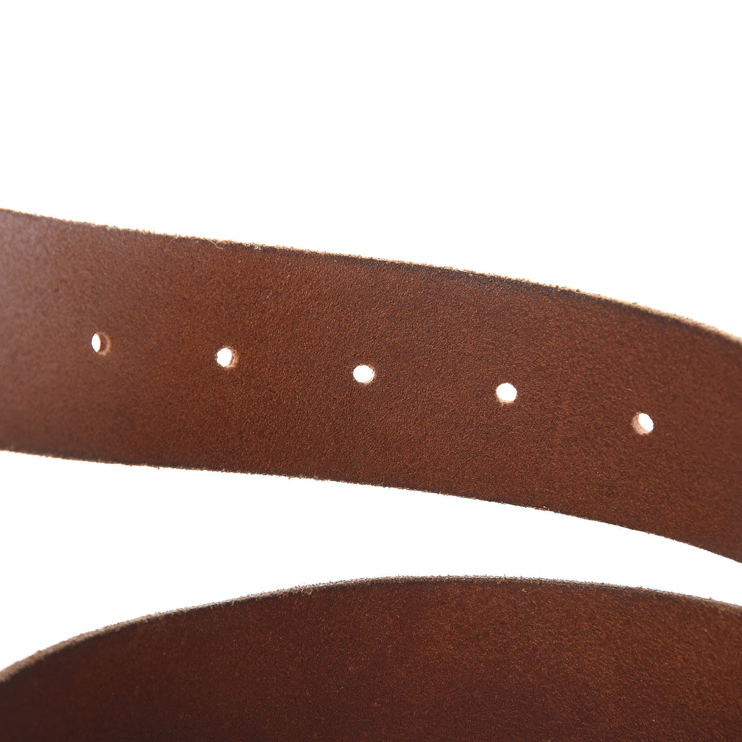 Gucci Faded Calfskin Double G 40mm Belt 95 38 Cuir 5 of 8
