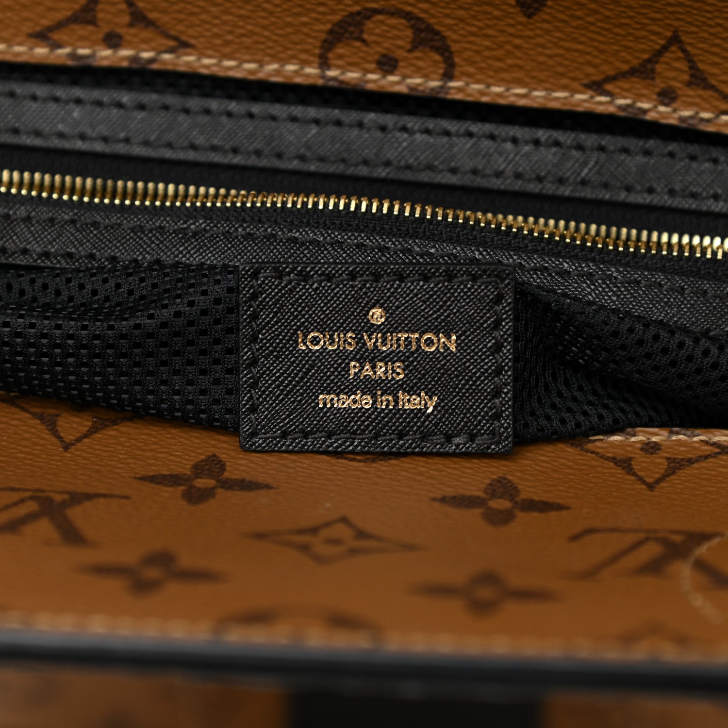 Louis Vuitton Reverse Monogram Tressage Tote 6 of 10