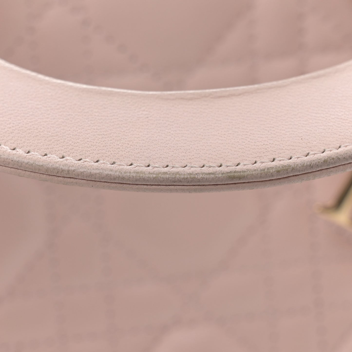 Lambskin Cannage Small Lucky Badges My Lady Dior Pink