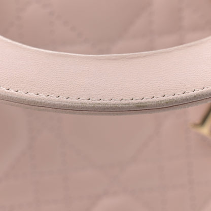 Christian Dior Lambskin Cannage Small Lucky Badges My Lady Dior Pink 13 of 15