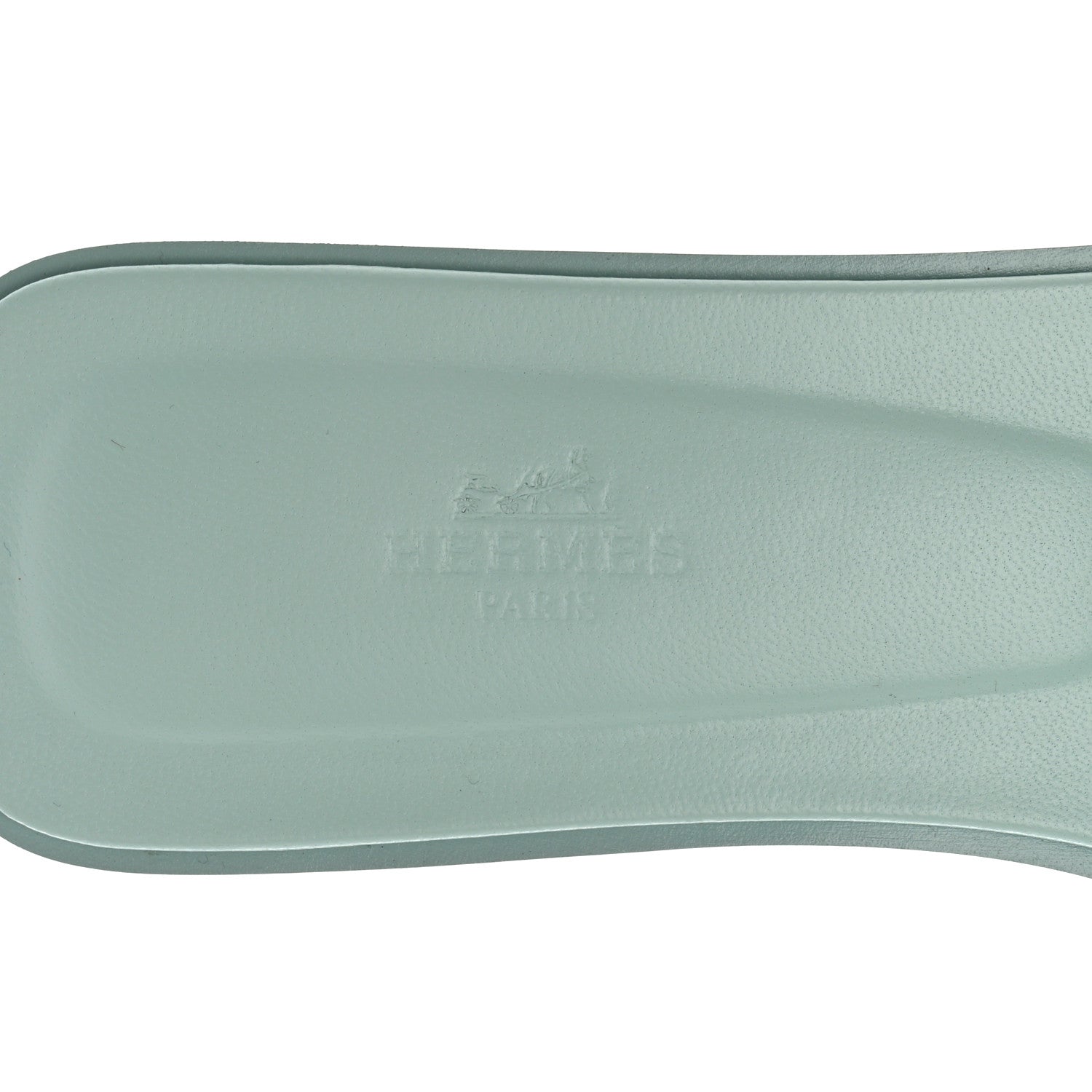 Hermes Epsom Oran Sandals 40 Vert Embrun 7 of 10
