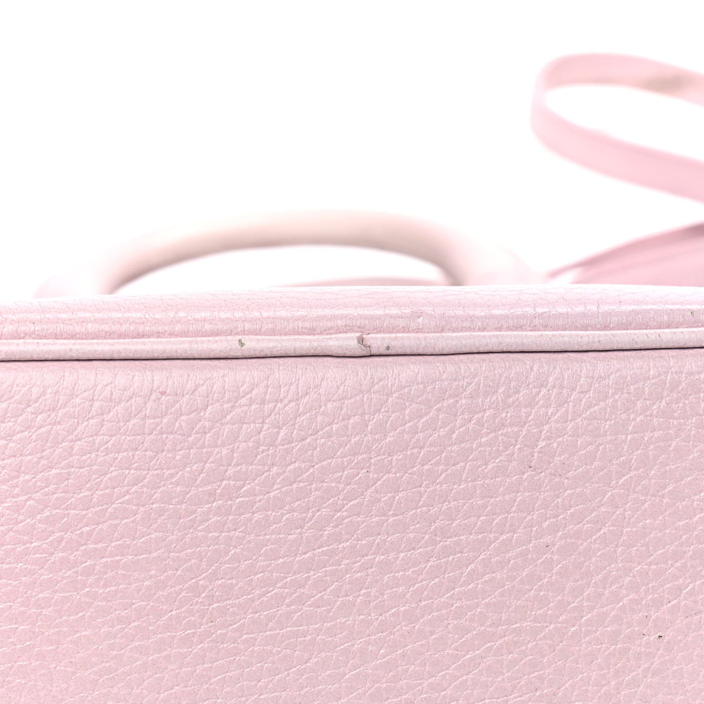 Bullcalf Small Printed Flower Diorissimo Tote Pink
