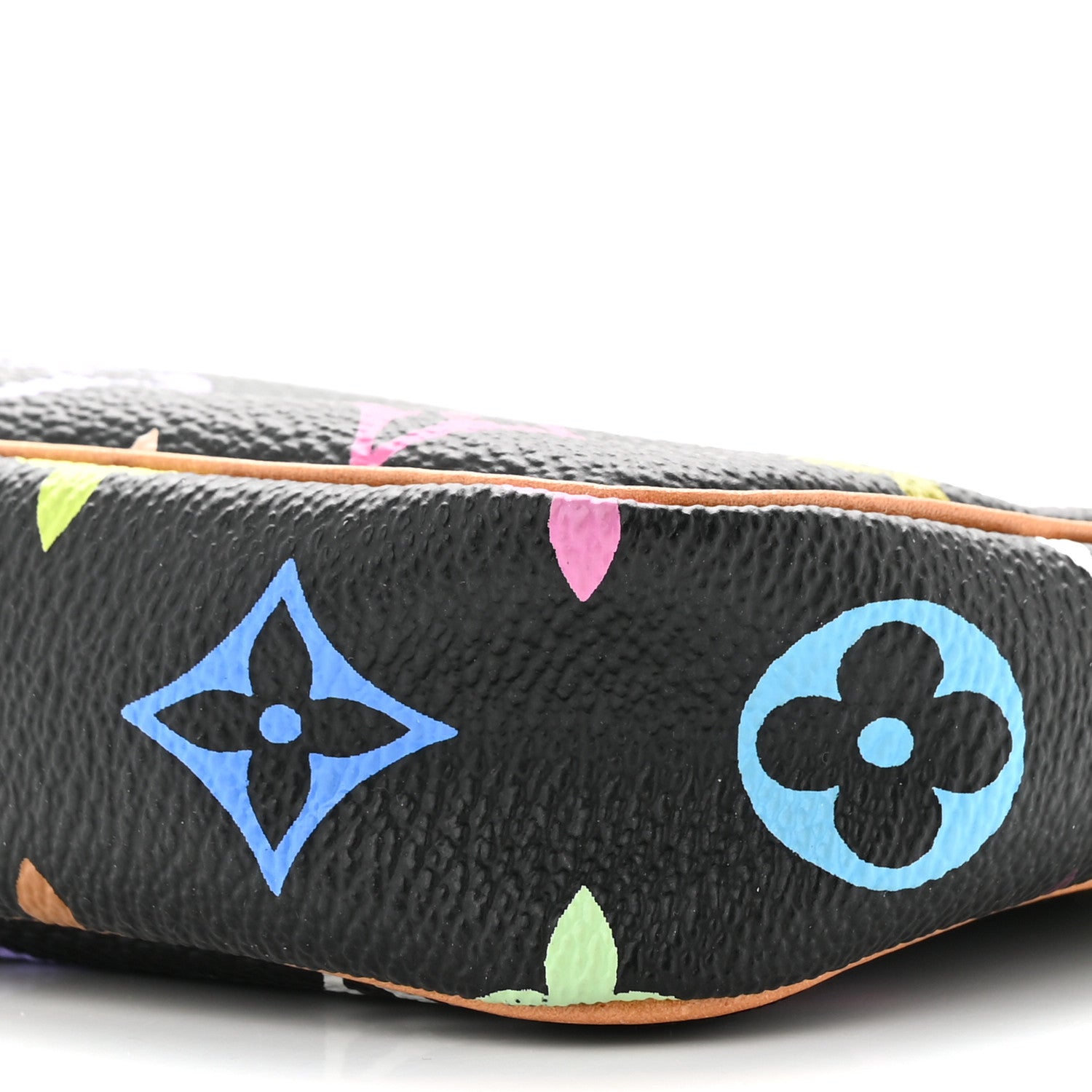 Louis Vuitton Monogram Multicolor Pochette Accessories Black 16 of 17