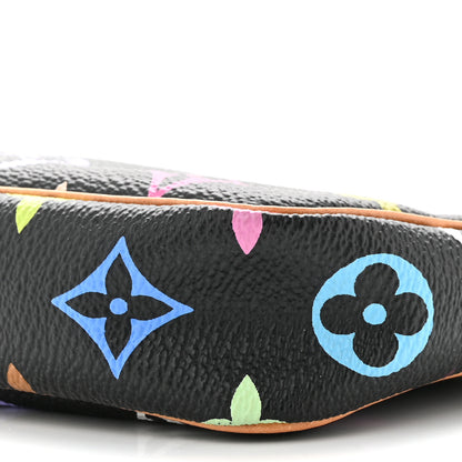 Louis Vuitton Monogram Multicolor Pochette Accessories Black 16 of 17