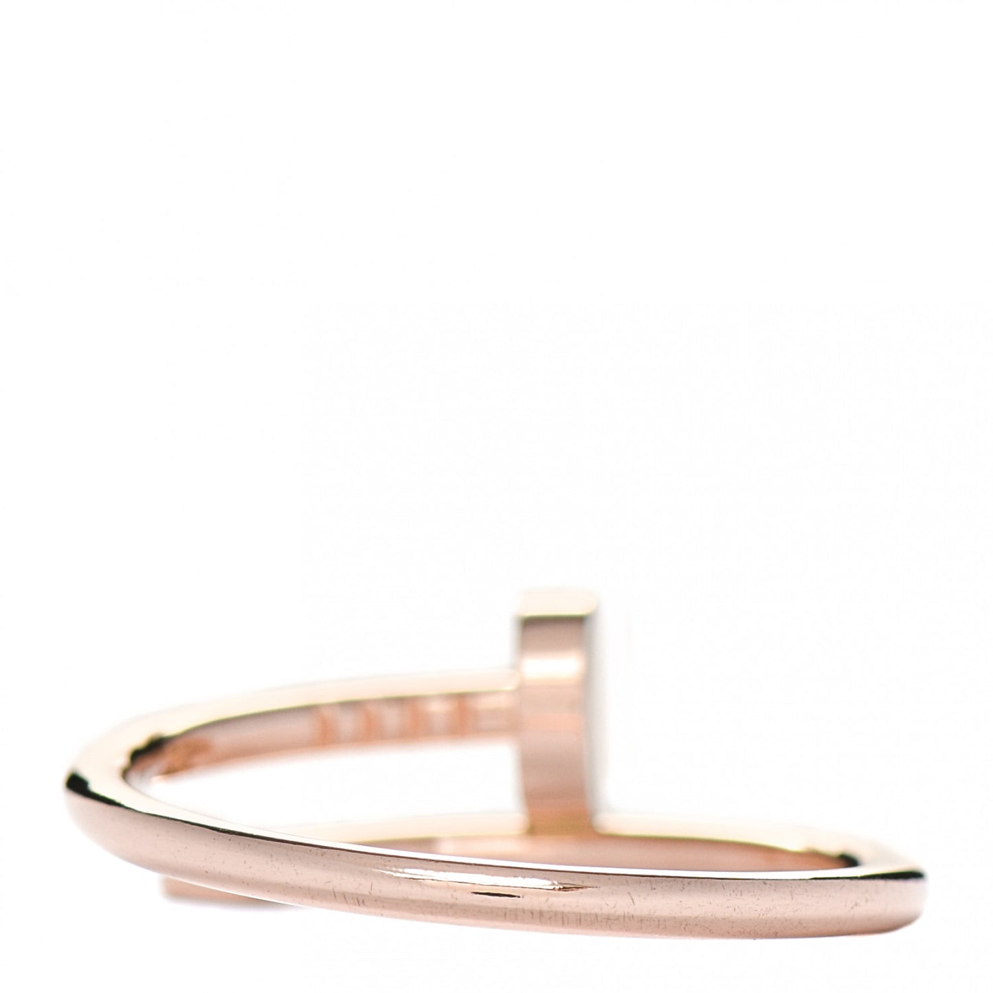 18K Pink Gold Small Juste Un Clou Ring 57 8