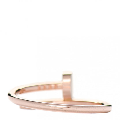 Cartier 18K Pink Gold Small Juste Un Clou Ring 57 8 3 of 5