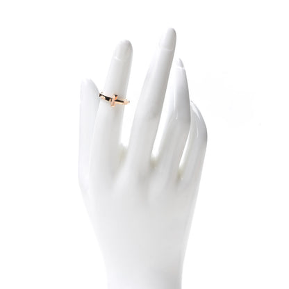 Tiffany 18K Rose Gold T T1 Ring 49 5 2 of 4
