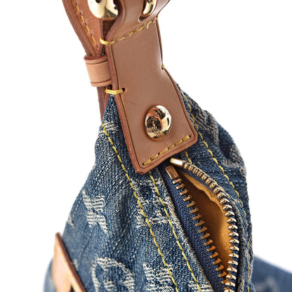Louis Vuitton Monogram Denim Baggy PM Blue 10 of 14