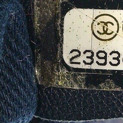 Chanel Canvas Large Deauville Backpack Denim Blue 7 of 9